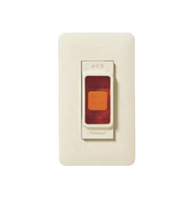 パナソニック WN4500 非常用埋込押釦D(両切)(プレート別)  AirEZ