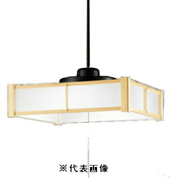 オーデリック OX9721 LEDペンダント~12畳用 素材にこだわった白木枠セード 昼白色