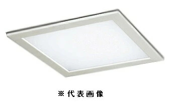 オーデリック XD466021 LEDスクエア型 小型ベースライト 埋込型 昼白色 下面アクリルカバー付 FHP42Wx2灯相当
