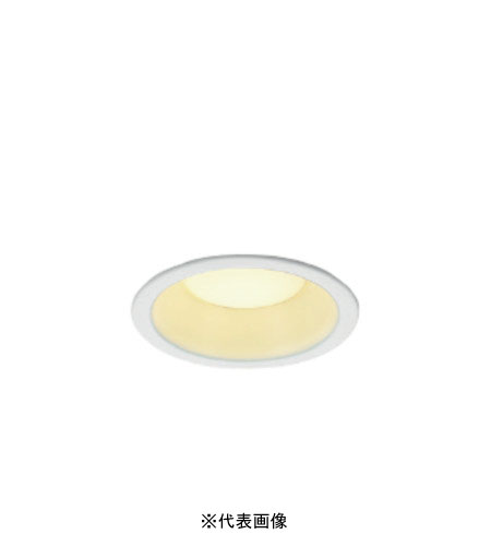 コイズミ照明 AD7351W27 S形白枠ダウンライト 100φ 準耐火構造対応 防雨・防湿型 100Ｗ相当 調光 電球色