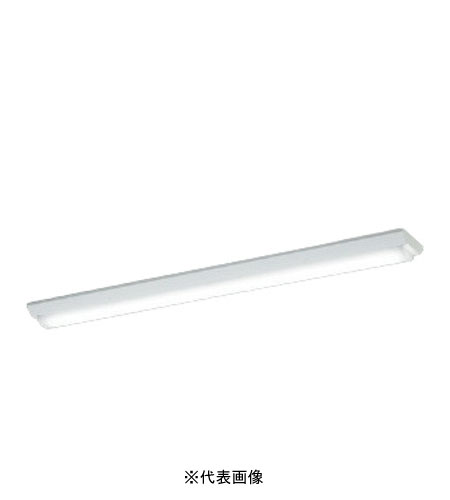 コイズミ照明 AH92025L+AE57486 LEDベースライト 本体＋ユニット 40形逆富士型 FHF32W x 2灯相当 定格出力 昼白色