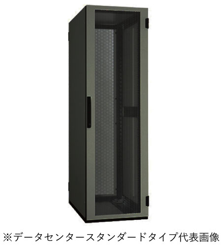 日東工業 AHS100-620EK システムラック AHSスタンダードタイプ W=600 h=2000 D=1000mm EIA=42U 色:ブラック塗装