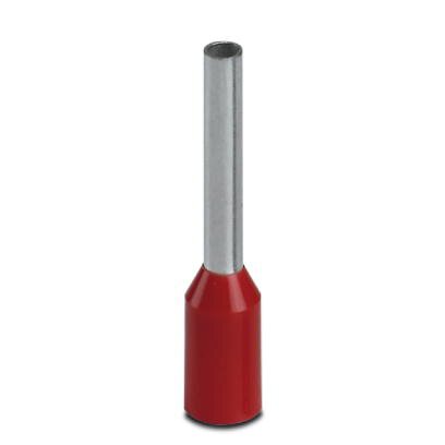 フエニックス・コンタクト AI1-10RD 棒端子 スリーブ長さ10mm 長さ16 mm 色: 赤 個数100コ