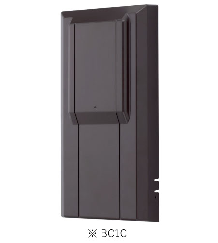 サン電子 BC1C UHF平面アンテナ 背面スッキリカバー WGシリーズ専用 ブラウン