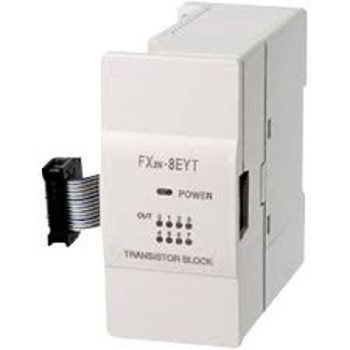 三菱電機 FX2N-8EYT MELSEC-FXシリーズ 出力増設ブロック 出力;8点 0.5A/1点(0.8A/4点)