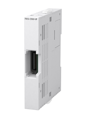 三菱電機 FX5-CNV-IF コネクタ変換ユニット コネクタ変換 FX5(端子台)⇒FX5(コネクタ)増設