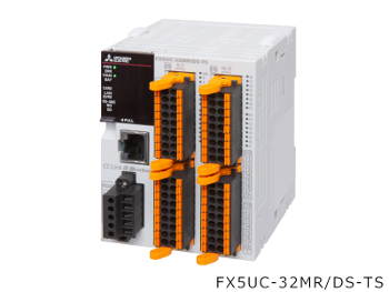 三菱電機 FX5UC-32MR/DS-TS FX5UC CPUユニット DC電源 DC入力 スプリングクランプ端子台タイプ