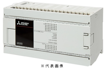 三菱電機 FX5UJ-60MT/ESS FX5UJ CPUユニット 電源AC100~240V 入力：36点 DC24V シンク/ソース 出力：24点 トランジスタ シンク