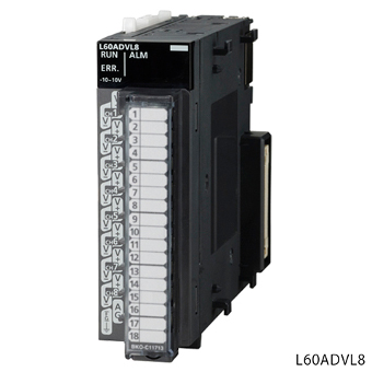 三菱電機 L60ADVL8 MELSEC-Lシリーズ アナログ－ディジタル変換ユニット 入力チャンネル8ch