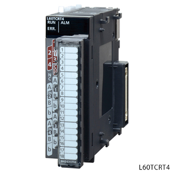 三菱電機 L60TCRT4 MELSEC-Lシリーズ 温度調節ユニット 測温抵抗体入力 入力チャンネル4ch