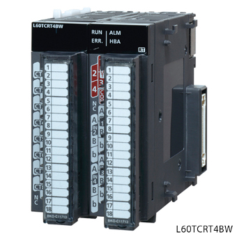 三菱電機 L60TCRT4BW MELSEC-Lシリーズ 温度調節ユニット 測温抵抗体入力 入力チャンネル4ch ヒータ断線検知機能付