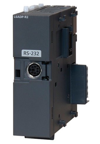 三菱電機 L6ADP-R2 MELSEC-Lシリーズ RS-232アダプタ 伝送速度:115.2kbps GOT接続 MELSOFT接続 接続通信プロトコル支援機能 シリアルコミュニケーション機能