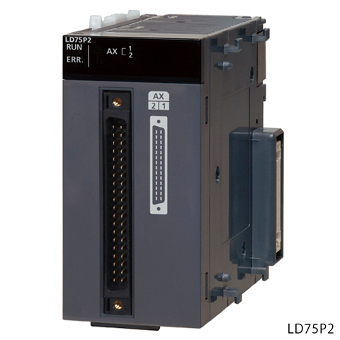 三菱電機 LD75P2 MELSEC-Lシリーズ 位置決めユニット オープンコレクタ出力 制御軸数：2軸