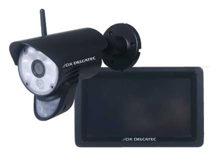 DXデルカテック WSC610C 増設用ワイヤレス　フルHDカメラ　話せるカメラ　防犯カメラ