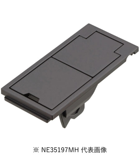 パナソニック NE35197MH F型Sインナーコンセントシングル 交換プレート マットグレー