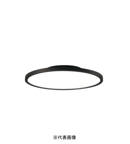 オーデリック OL291619BR 超薄型LEDシーリングライト間接光切替～12畳 R15クラス2調光・調色タイプ 電球色～電光色 ブラック