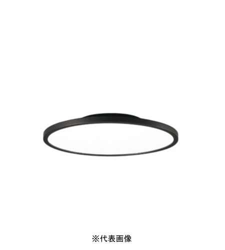 オーデリック OL291620BR 超薄型LEDシーリングライト間接光切替～8畳 R15クラス2調光・調色タイプ 電球色～電光色 ブラック