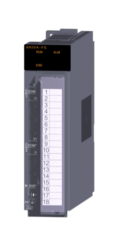 三菱電機 Q62DA-FG チャンネル間絶縁ディジタル-アナログ変換ユニット 2チャンネル