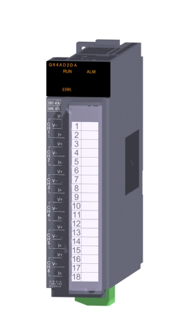 三菱電機 Q64AD2DA アナログ－ディジタル･ディジタル-アナログ変換ユニット