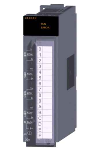 三菱電機 Q64DAN ディジタル-アナログ変換ユニット 4チャンネル