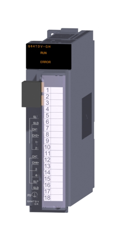 三菱電機 Q64TDV-GH チャンネル間絶縁熱電対／微小電圧入力ユニット 4チャンネル