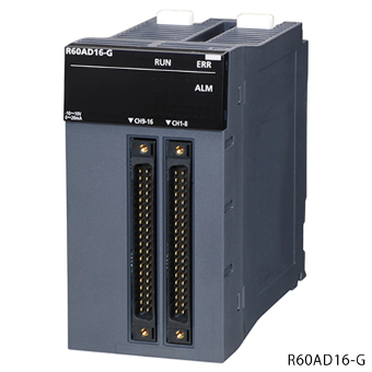三菱電機 R60AD16-G MELSEC iQ-Rシリーズ チャンネル間絶縁アナログ－ディジタル変換ユニット 電圧・電流入力:16ch