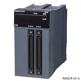 三菱電機 R60DA16-G MELSEC iQ-Rシリーズ チャンネル間絶縁ディジタル－アナログ変換ユニット 電圧・電流出力:16ch