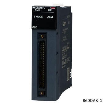 三菱電機 R60DA8-G MELSEC iQ-Rシリーズ チャンネル間絶縁ディジタル－アナログ変換ユニット 電圧・電流出力:8ch