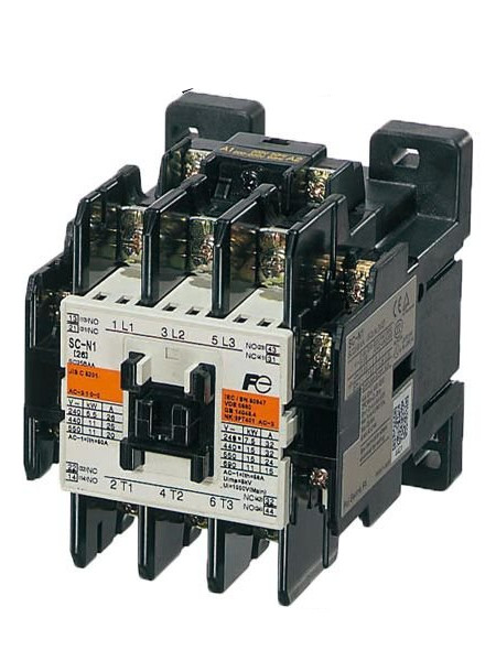 富士電機 SC-N1 標準形 電磁接触器 主回路200V ケースカバーなし 補助接点2a2b