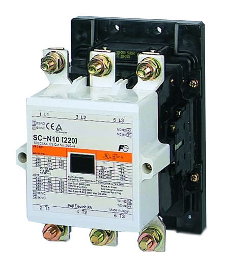 富士電機 SC-N10 標準形 電磁接触器 主回路200V ケースカバーなし 補助接点2a2b