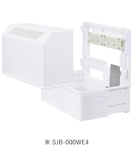 サン電子 SJB-000WE4 情報分電盤 小型情報機器BOX