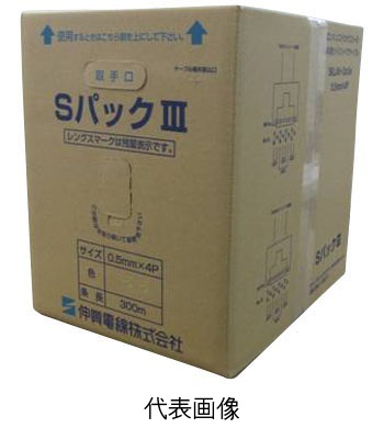 伸興電線 SKLAN-Cat5e 0.5×4P 色 12色 LANケーブル 300ｍ巻