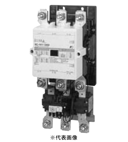 富士電機 SW-N11 標準形 電磁開閉器 ケースカバーなし 定格使用電流300A 補助接点2a2b　コイル電圧 AC100V