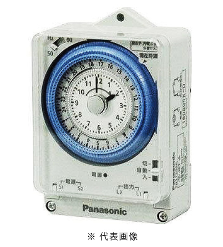 パナソニック TB31209K 24時間式タイムスイッチ 交流モータ式 AC200V用 a接点別回路