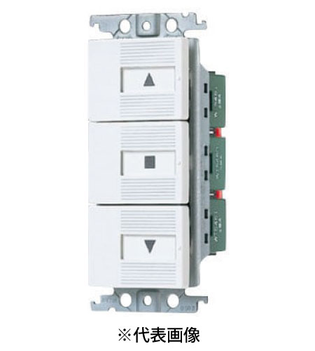 パナソニック WTC5497WK 埋込電動シャッタ用押釦スイッチセット a 接点・b 接点・a 接点 色ホワイト