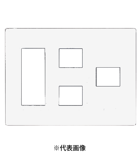 パナソニック WTL7786WK 簡易耐火コンセントプレート 3コ+2コ+1コ用 色マットホワイト