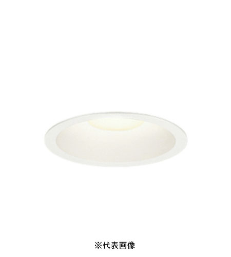 オーデリック XD457016R LED一体型ダウンライト Φ150 非調光 FHT42W相当 電球色 オフホワイト