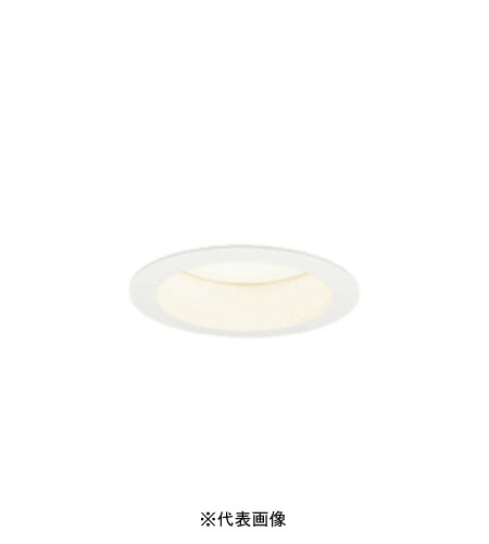 オーデリック XD457091R LED一体型ダウンライト Φ100 非調光 FHT42W相当 電球色 オフホワイト