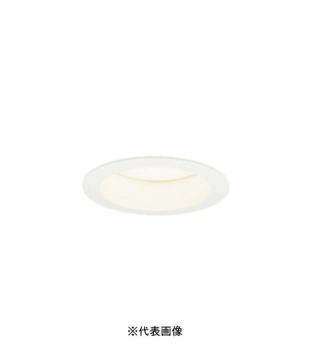 オーデリック XD457107R LED一体型ダウンライト Φ100 非調光 FHT32W相当 電球色 オフホワイト