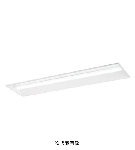 オーデリック XD504011S6H  LEDユニット型ベースライト 40形 非調光・調光兼用タイプ 埋込型（300幅）Hf32W高出力×2灯相当 昼白色